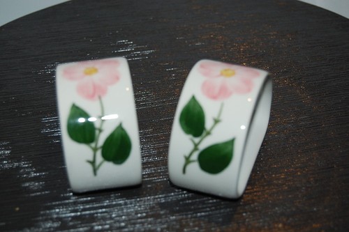 Anelli per tovaglioli rosa - anelli,