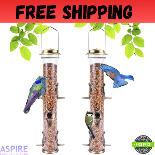 2pk mangiatoia per uccelli - per,