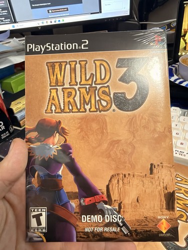 Wild arms demo disc sony - wild, 3
