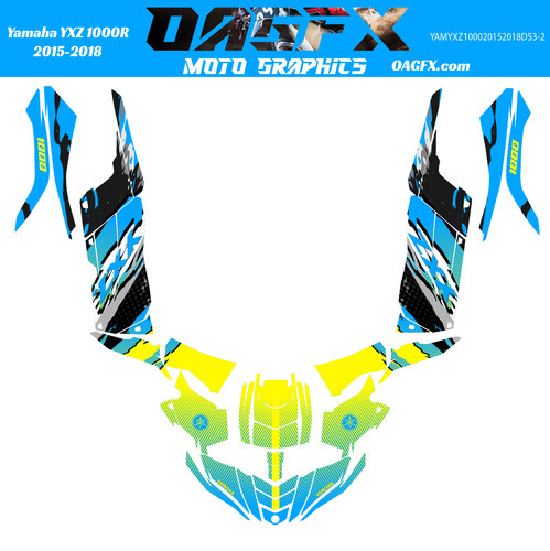 Kit grafica d53 - kit, oagfx