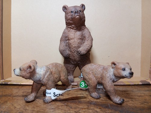 Family orso grizzly figure - family,
